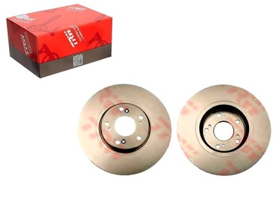 Гальмівні диски гальмівні 2szt honda перед accord 03- trw фото №1