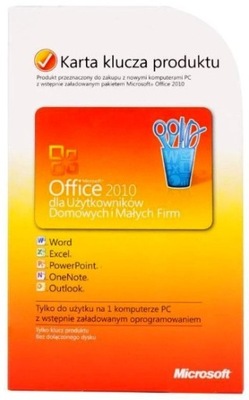 Microsoft Office 2010 dla Firm z Outlook PKC PL