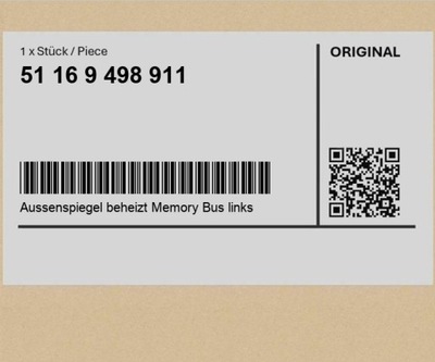 Зеркало наружный. memory bus, левая bmw 8 g15 coupé g14 convertible фото №1