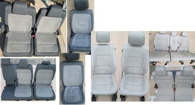 Ford flex 08- сиденье левый правый заднее сиденье обивка фото №1