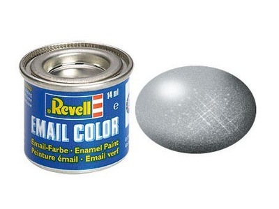 Revell Farba Email Metaliczne Srebrny 90