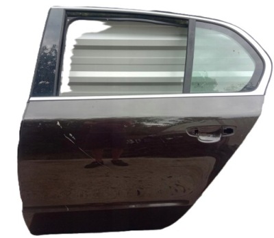 Дверь левый задняя skoda superb 2 sedan коричневые фото №1