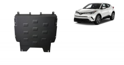 Кришка багажника pod двигун toyota c-hr 16-2024 фото №1