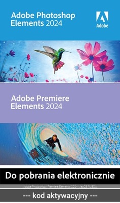 Adobe Photoshop i Premiere Elements 2024 MacOS PL EDU