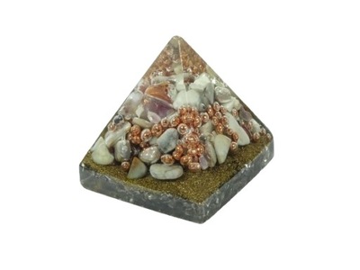 Piramida Orgonit Odpromiennik Chalcedon - 13 -