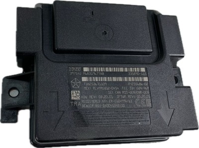 Dodge ram 1500 iv lift 14- 3.6 модуль блок управления keyless 68319677ab фото №1