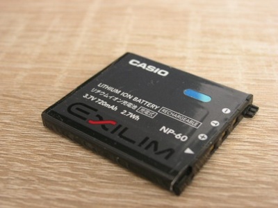 Casio NP-60 ,oryginalny akumulator