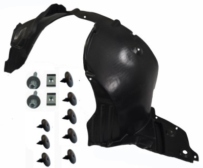 Nissan note 06-12 подкрылок передние левая клипсы фото №1