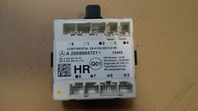 Idealny модуль дверь правый задний mercedes w205 1 фото №1