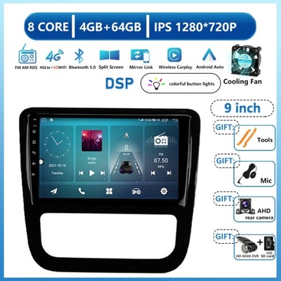 NAVEGACIÓN GPS CARPLAY AUTO PARA RADIO AUTO VOLKSWAGENA VW SCIROCCO3 2008-2014  