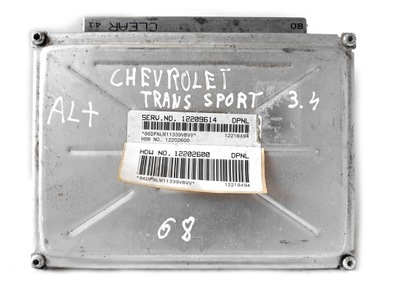 Бортовий комп'ютер chevrolet trans sport 3.4 12209614 фото №1