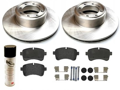 Тормозные диски тормозные колодки iveco daily iv v 2006-2014 задняя 294mm фото №1