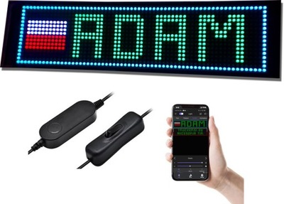 PROGRAMOWALNA PLACA PARA VOLANTE PARA AUTOMÓVILES DE CARGA DIODO LUMINOSO DIODO LUMINOSO LED APLIKACJA BT  