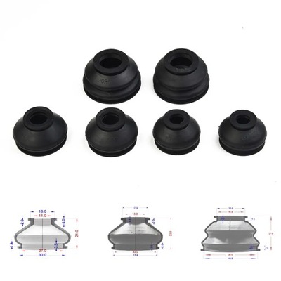 Ball Joint Dust Boot Covers High Quality Hot Part Replacement Tie Ro~61962 