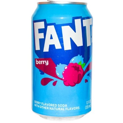 Fanta Berry (Jagoda) w puszce 355ml USA