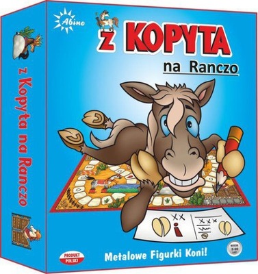 Z KOPYTA NA RANCZO (GRA PLANSZOWA)