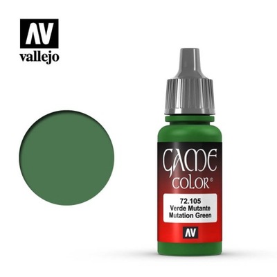 VallejoGAME COLOR 72105 MUTATION GREEN