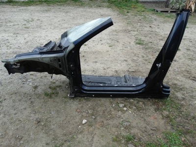 Vw passat b8 14-24 lc9x четверть лонжерон подкрылок порог блок двигателя левый перед фото №1