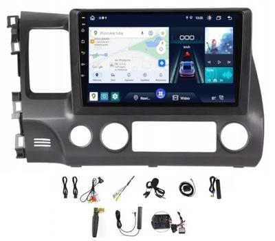 RADIO GPS ANDROID HONDA CIVIC 2006-11 256GB SIM