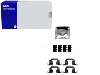 Delphi lx0650 набор аксессуары, тормозные колодки тормозные фото №1