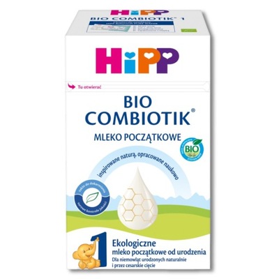 HiPP 1 BIO COMBIOTIK mleko POCZĄTKOWE 550g