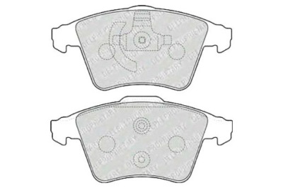 Delphi гальмівні колодки гальмівні vw multivan v transporter фото №1