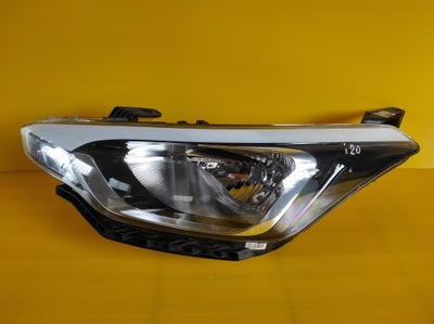 Лампа передня ліва hyundai i20 ii фото №1