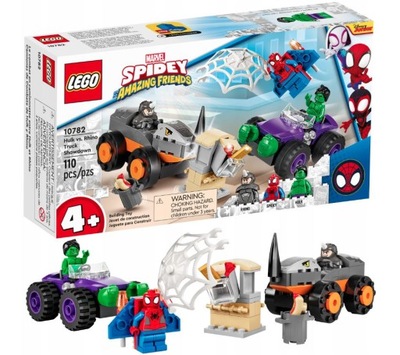 LEGO Spider-Man Hulk VS Rhino Starcie AUT 10782