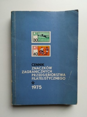 Cennik znaczków zagranicznych 1975 r.