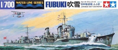 1:700 Tamiya 31401 Fubuki Destroyer