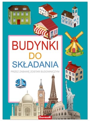 Składanka B4/8K karton budynki 3D