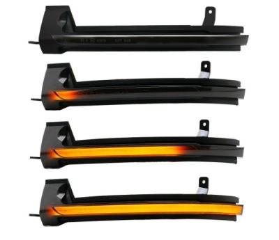 Динамические поворотники зеркал vw touareg 7p фото №1