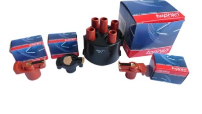 Трамблерна кришка апарата запалювання +контактний палець passat 1.6 1.8 фото №1