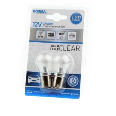 LED (СВІТЛОДІОД) 6000K CANBUS BOSMA 