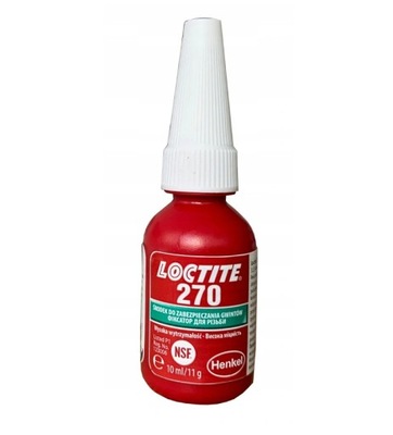 Loctite 270 10ml klej do zabezpieczenia gwintów