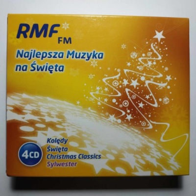 RMF FM Najlepsza Muzyka Na Święta 4xCD 1 Press Slipcase NM IDEAŁ