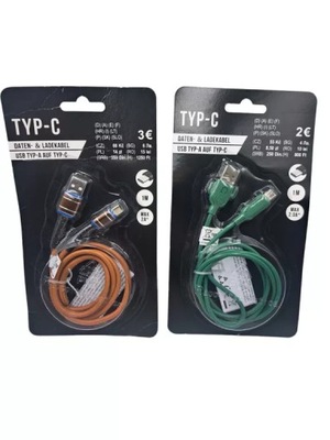 KABEL USB- TYP C 1M