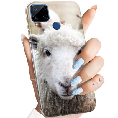 ETUI DO REALME C15 WZORY OWCA OWIECZKA BARANEK OBUDOWA POKROWIEC CASE