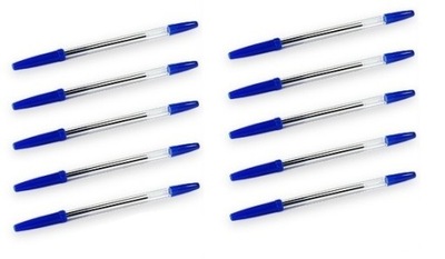 Długopis Niebieski 10 sztuk NAJTANIEJ
