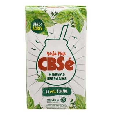 Yerba mate CBSe HIERBAS SERRANAS 500g