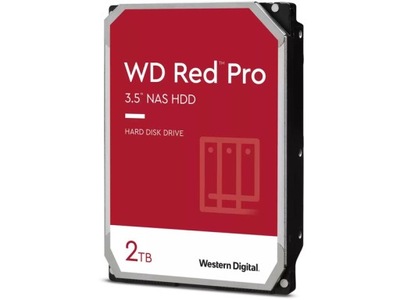 Dysk WD Red Pro 2TB 3.5" SATA III HDD