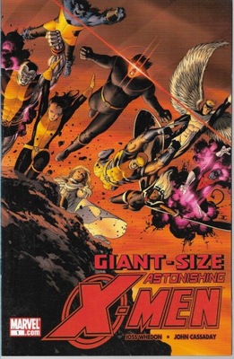 Marvel Giant Size Astonishing X-men Komiks 1/2008 j.ang