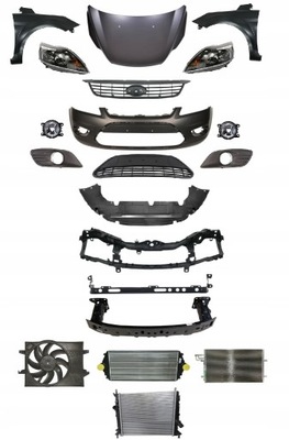 FORD FOCUS II 2 LIFT 2008-2011 SUKOMPLEKTUOTAS PRIEK. 