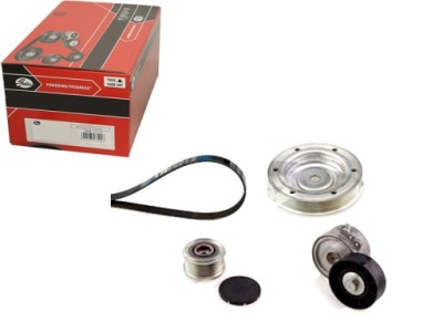 Набір ремені багаторучейкових з ролики citroen c фото №1