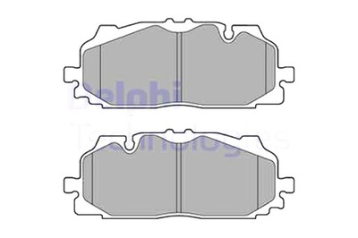 DELPHI ZAPATAS DE FRENADO PARTE DELANTERA AUDI A4 B9 A5 A6 ALLROAD C8 A6 C8 A7 A8  