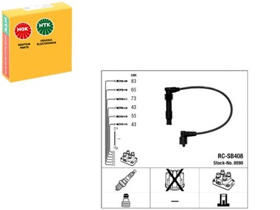Ngk провода зажигания opel vectra b 2.5 i v6 36_ фото №1
