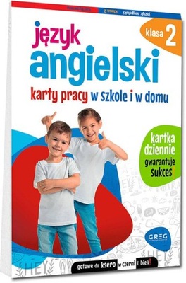 Język angielski Karty pracy w szkole i w domu kl 2