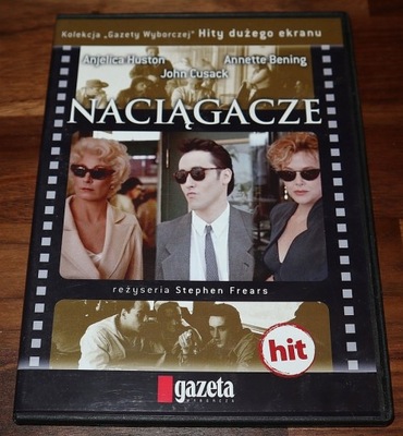 Film NACIĄGACZE (1990) The Grifters płyta DVD