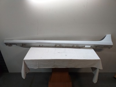 Audi a6 c7 молдинг накладка поріг ліва фото №1