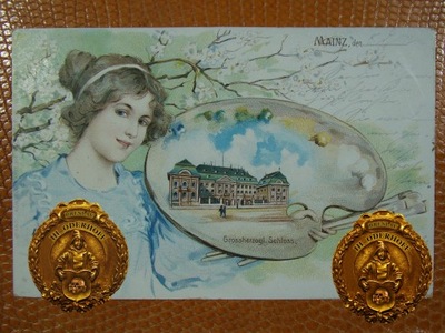 1902.r.Mainz Litho,Lux Express T807